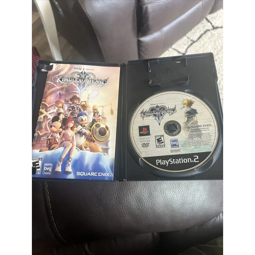 Square Enix Kingdom Hearts II PlayStation 2 Manual Included